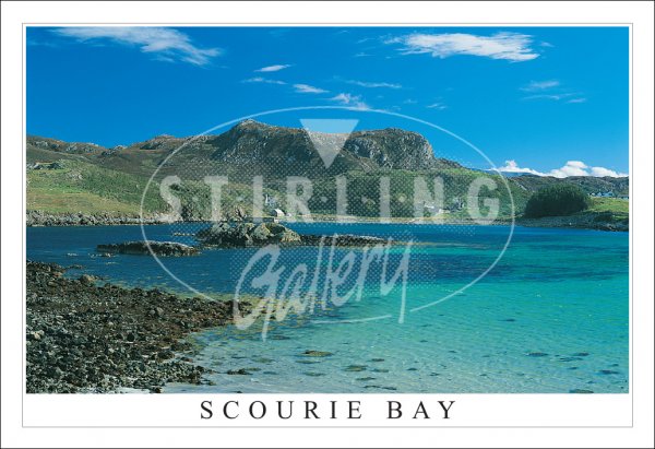 Scourie Bay, Sutherland Postcard