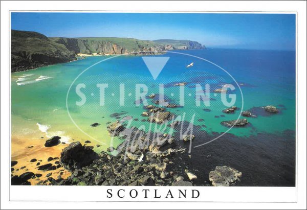 Cape Wrath from Kearvaig, Scotland Postcard