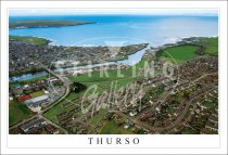 Thurso, Pentland Firth an Aerial View Postcard