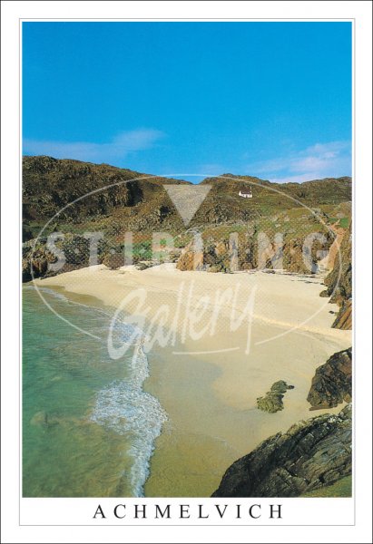 Achmelvich, near Lochinver Postcard