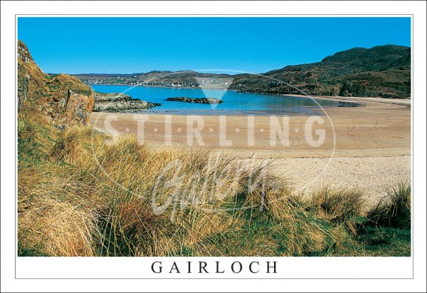Gairloch, the Beach Postcard