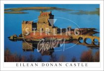 Eilean Donan Castle, Reflections in Autumn Postcard