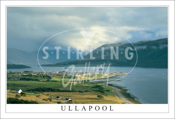 Ullapool, Storm view from West Postcard