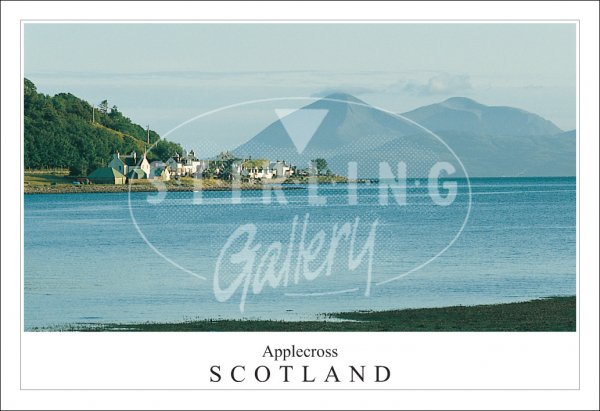 Applecross - Scotland, to Mountains of Skye Postcard