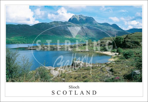 Slioch - Scotland, Loch Maree Postcard