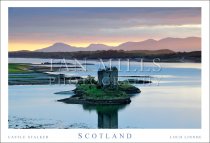 Castle Stalker, Loch Linnhe - Scotland Postcard
