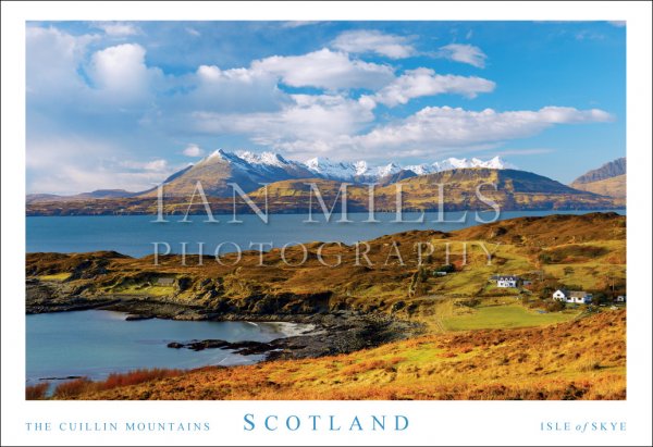 Cuillin Mountains, Isle of Skye - Scotland Postcard