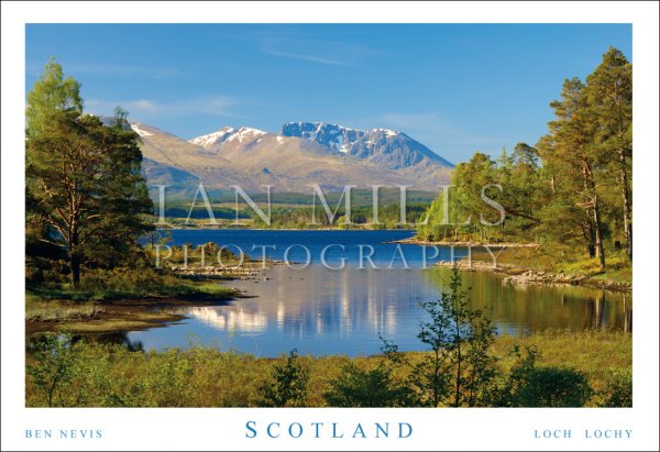 Ben Nevis, Loch Lochy - Scotland Postcard