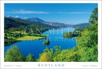 Queen's View, Loch Tummel - Scotland Postcard