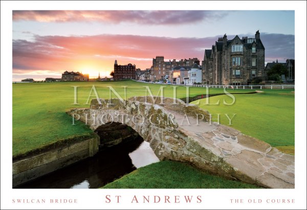 St Andrews - Swilcan Bridge, The Old Course Postcard