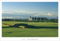St Andrews - Swilcan Bridge, Links Clubhouse Postcard