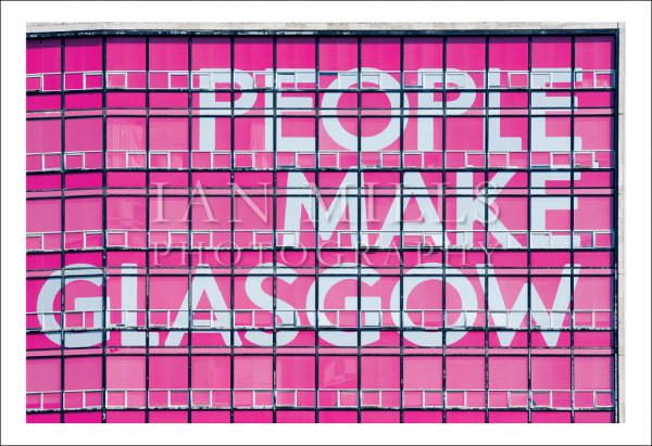 People Make Glasgow Postcard