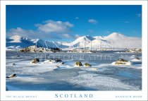 Black Mount, Rannoch Moor - Scotland Postcard