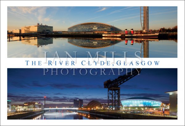 River Clyde, Glasgow, The Postcard