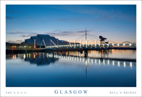 Glasgow - SECC, Bell's Bridge Postcard