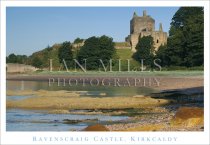 Kirkcaldy, Ravenscraig Castle Postcard