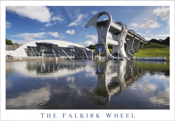 Falkirk Wheel Postcard