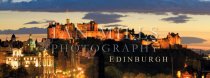 Edinburgh Castle at Dusk from Calton Hill Magnet