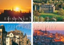Edinburgh Multi,Sunset,Holyrood,Castle,Knox Magnet