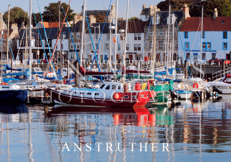 Anstruther, Boats close up in Marina Magnet
