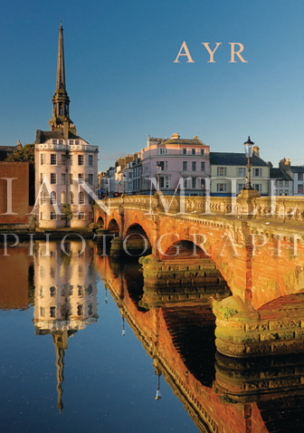 Ayr - River & Bridge Magnet
