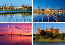 Inverness - River,Greig St Br,Kessock Br,Castle Magnet