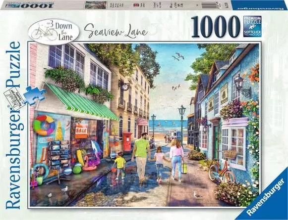 Jigsaw Seaview Lane 1000pc (Feb)