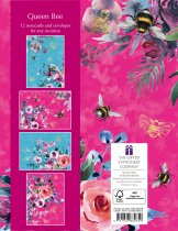 Notecard Wallet Queen Bee (Feb)