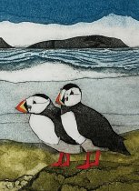 Notebook Wild Birds Puffin