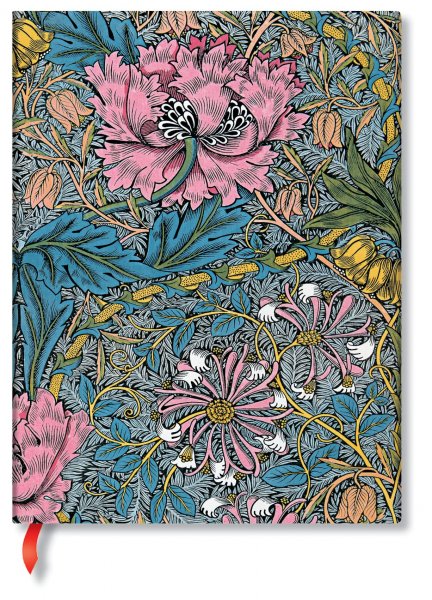 Notebook Morris Pink Honeysuckle Ultra Lined