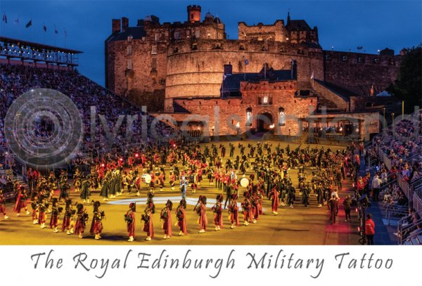 Royal Edinburgh Military Tattoo Postcard