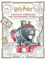 Harry Potter Travels Through Wizard World Colouring Book