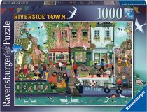 Jigsaw Riverside Town 1000pc