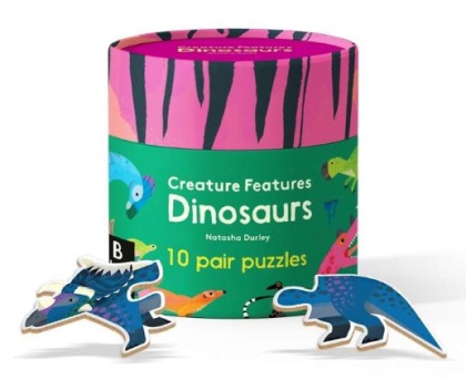 Jigsaw Creature Features: Dinosaurs Pair