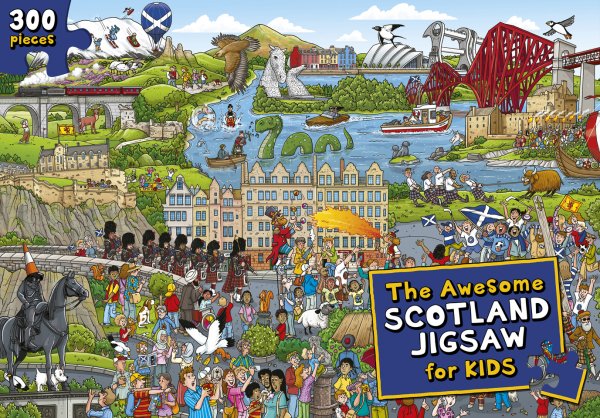 Jigsaw Awesome Scotland Jigsaw for Kids