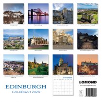 2026 Calendar Edinburgh