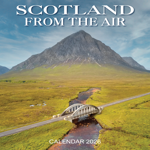 2026 Calendar Scotland from the Air
