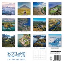 2026 Calendar Scotland from the Air