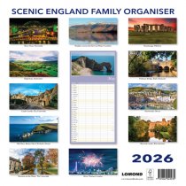 2026 Calendar Scenic England Family Organiser