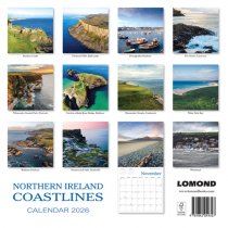2026 Calendar Northern Ireland Coastlines