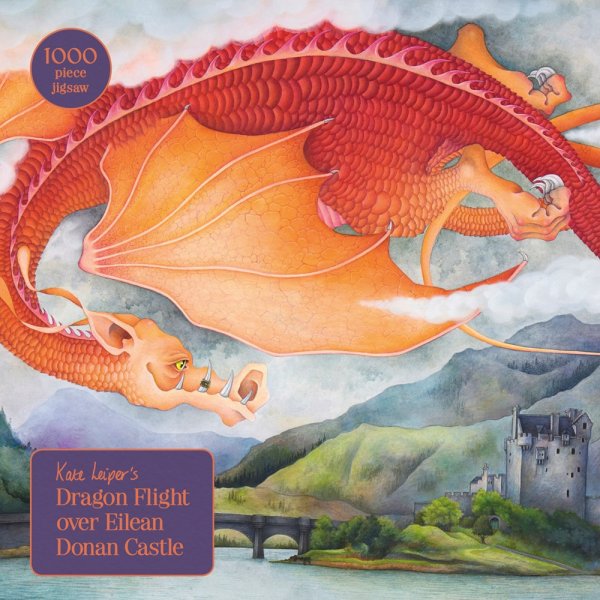 Jigsaw Dragon Flight over Eilean Donan 1000pc