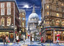 Jigsaw St Paul's at Christmas 1000pc