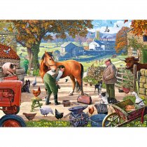 Jigsaw Farrier on the Farm 500pc