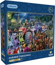 Jigsaw Farmer Christmas 1000pc