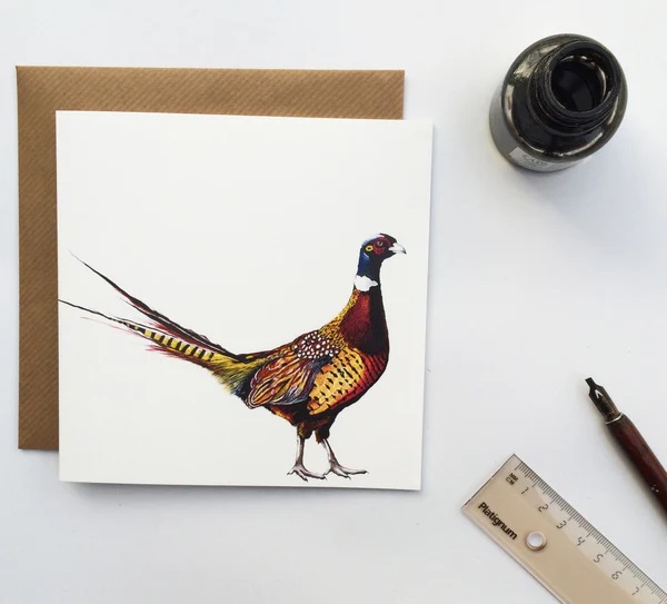 Pheasant Greetings Card