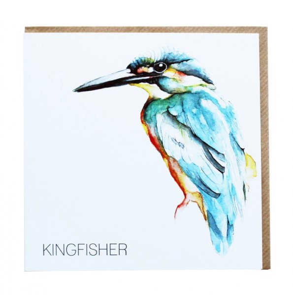 Kingfisher Greetings Card