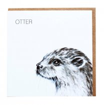 Otter Greetings Card