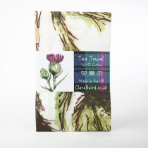 Tea Towel Thistle Flower of Scotland