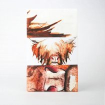 Tea Towel Highland Cow