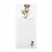Magnetic Notepad Thistle Flower of Scotland